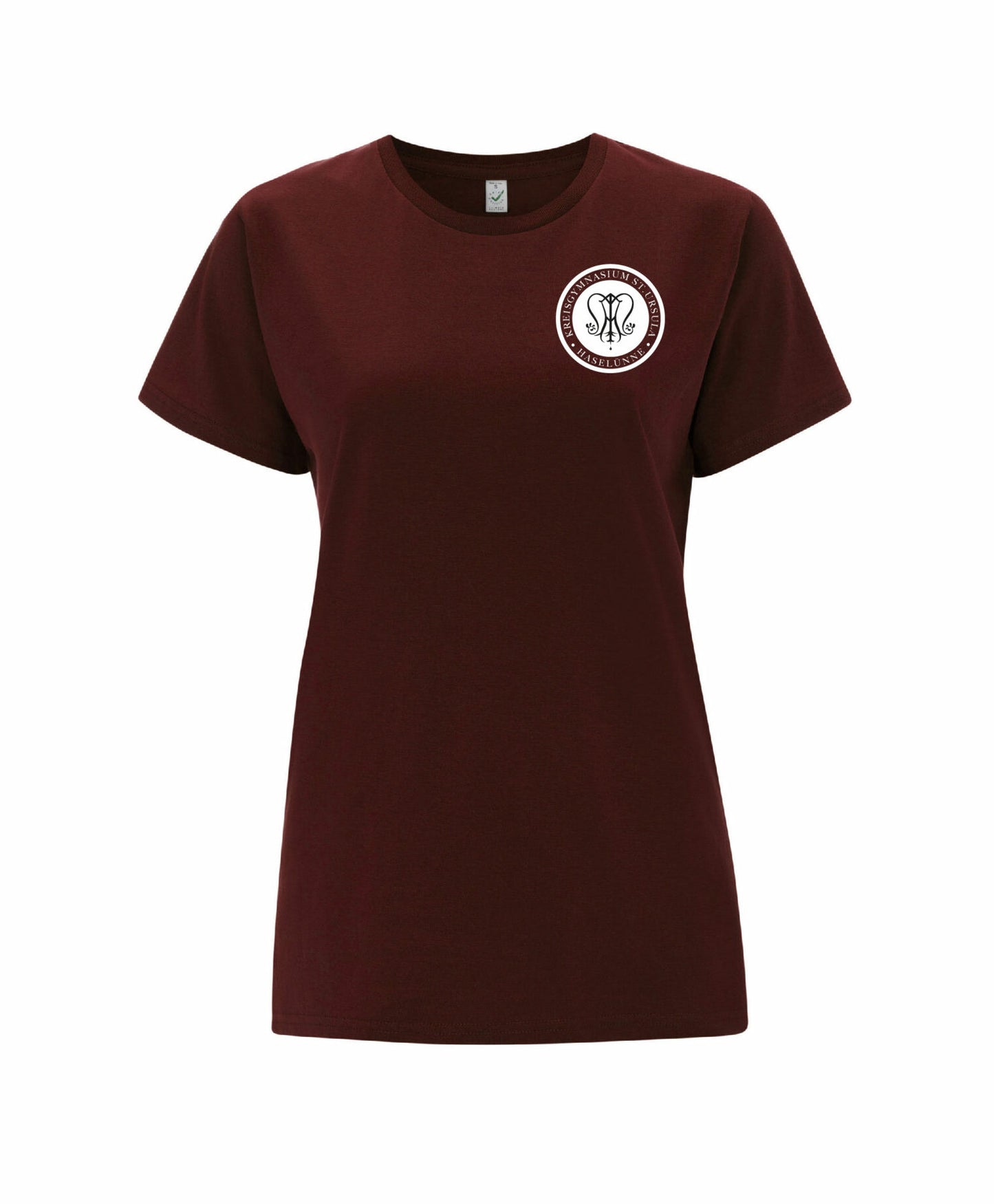 Damen T-Shirt burgundy