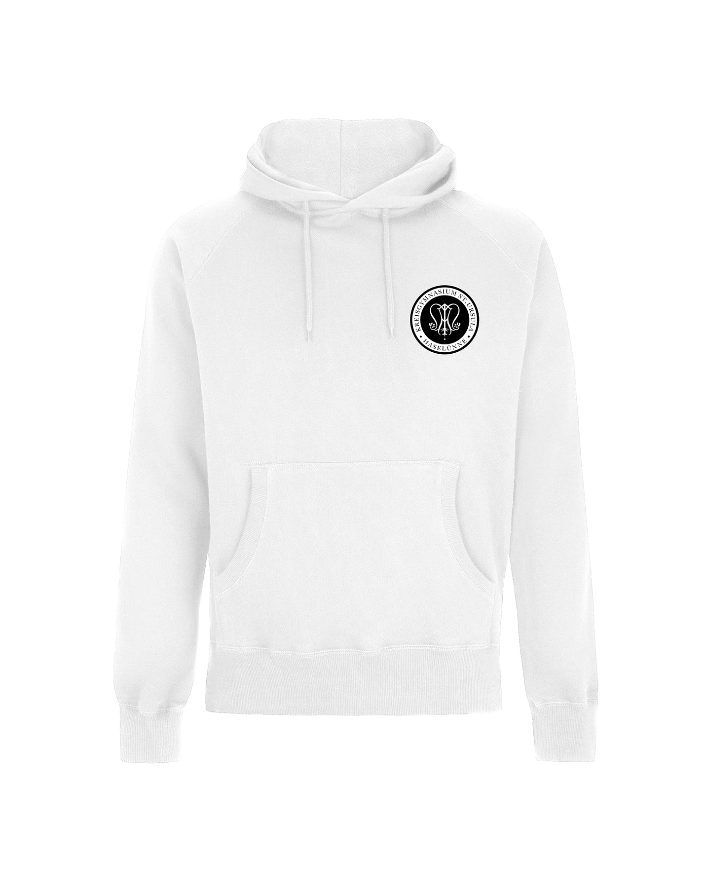 Haselünne Unisex Hoodie weiß
